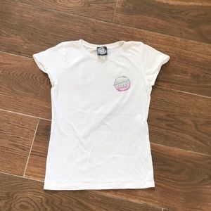 A girls Santa Cruz T shirt